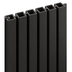 DuraPost Charcoal Urban slatted panels 1830mm in height