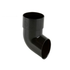 Downpipe shoes for deep style plastic guttering