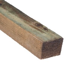 Wooden dropper for fence line, also known as wooden batten fence