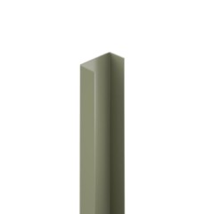 DuarPost End infill in Olive Grey 2100mm x 48mm