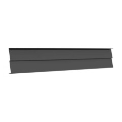DuraPost Anthracite Grey 3000mm Z-Board 300mm high