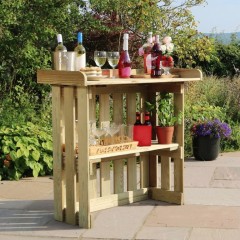 Zest folding garden bar