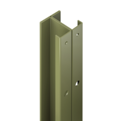 DuraPost commercial Olive Grey metal post 3.4m in height