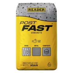 Reader Cement Fast Postcrete (Post Mix) 20Kg bag for rapid setting posts