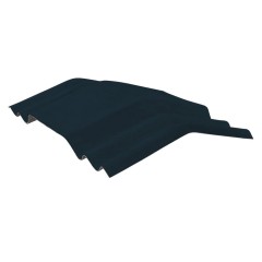 Briarwood slate blue painted fibre cement vented ridge