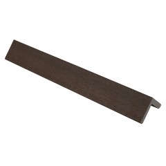UltraShield Composite wood angle edging trim in Walnut colour