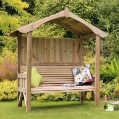 Zest Tenby wooden garden arbour