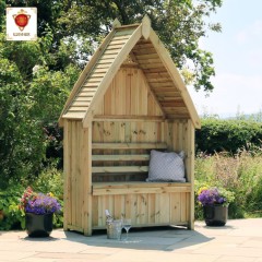 Zest Cheltenham wooden arbour