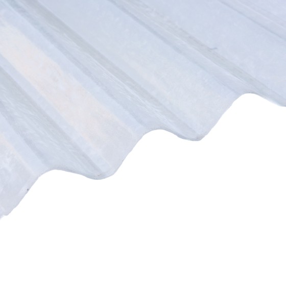 GRP translucent rooflight for profile six fibre cement