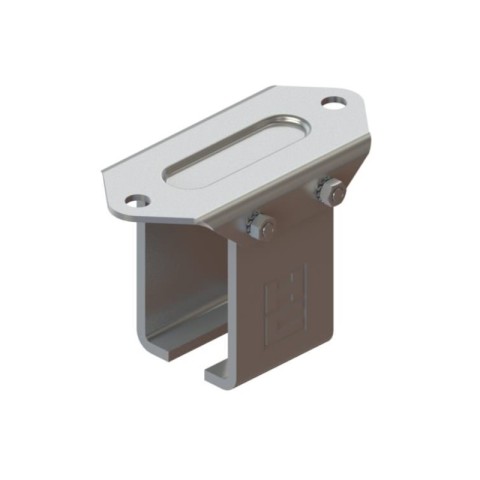 This open universal soffit bracket is made to be used with Coburn 320 and 325 series. This bracket is attached to the roof