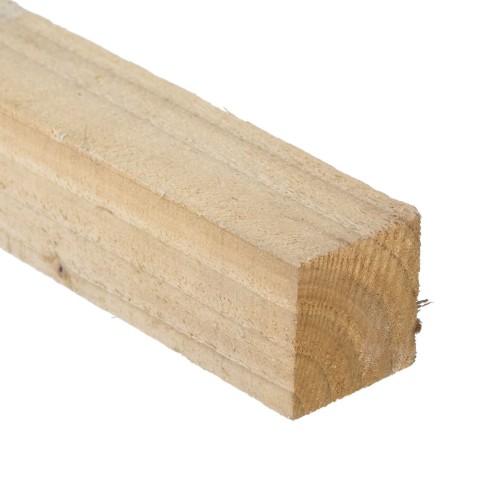 3.66m 2" x 2" wooden rail