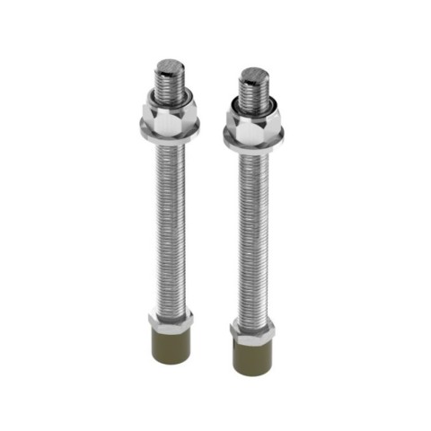 These extended metal door roller guides are for Coburn's 216 series are for their 44-1 channel. For top hung sliding doors