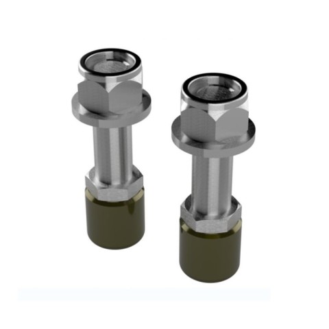 These steel roller guides are for use with Coburn's 320 and 325 series tracks and can be used with their 45-1 channel.