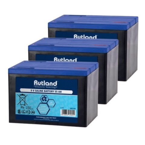 Rutland dry 9v saline battery
