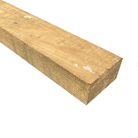 4" x 2" wooden fencing rail