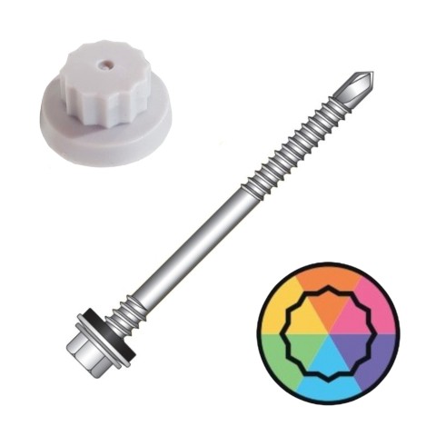 75mm composite to light steel moulded head fixings