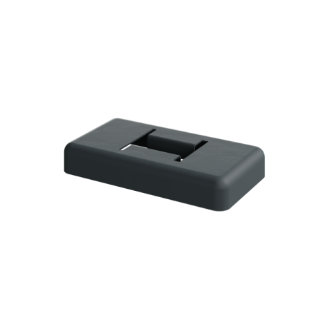 Birkdale DuraPost Cover Plate for Classic Post bolt down in Anthracite Grey