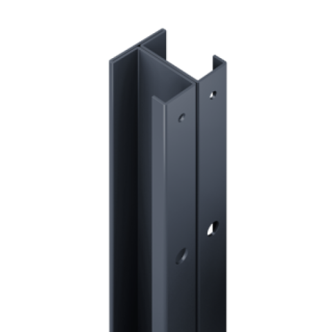 5m Commercial DuraPost in Anthracite Grey colour