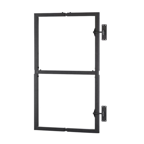 Birkdale GateMate adjustable steel gate frame kit in black