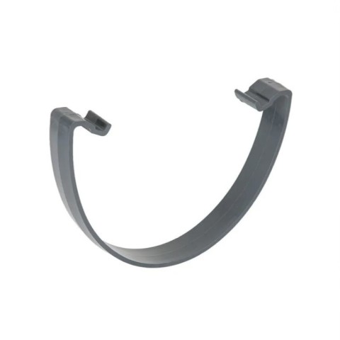 BR070G spare gutter clip for 115mm deep flow gutter, in grey