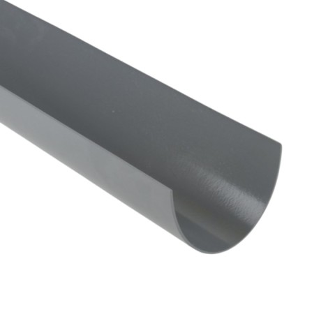 Brett Martin BR072G 4 meter gutter for 115mm deep flow, in grey