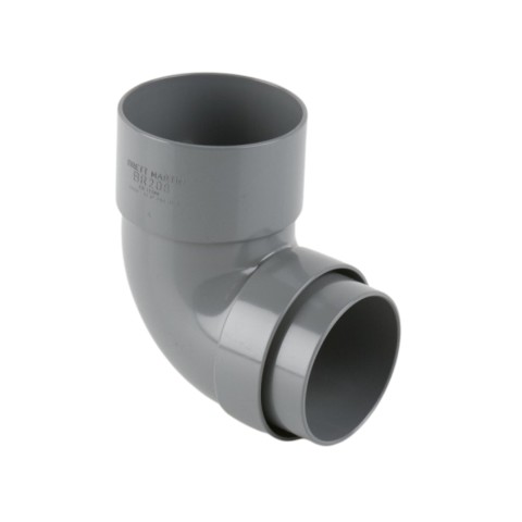 Brett Martin BR208 92.5º Downpipe Bend for  68mm downpipe