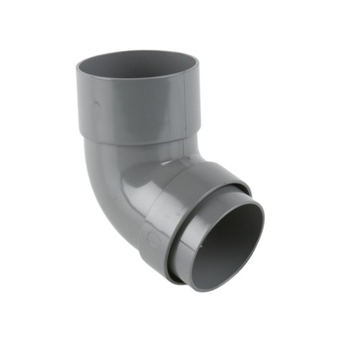 Brett Martin BR209 112.5º offset bend in grey for 68mm downpipe