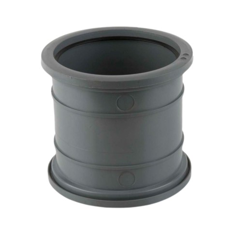 Brett Martin BR627G Double Socket downpipe connector in grey