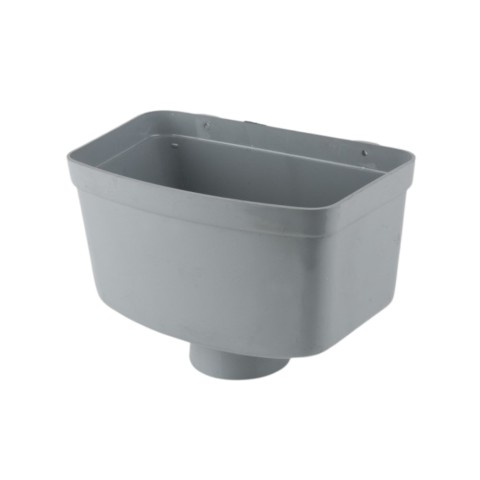 Brett Martin BS411 Rainwater head shown in grey