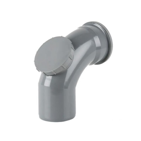 Brett Martin BS436 92.5° single socket access bend in grey