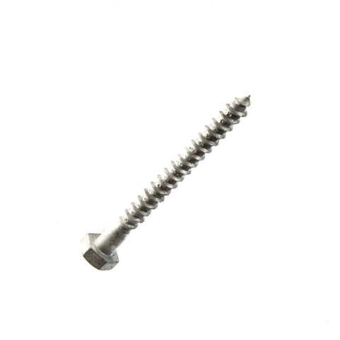 Heavy-duty coach bolts featuring a hexagonal head, suitable for fixing into wood.