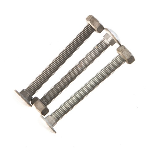 M8 galvanised cup head bolts