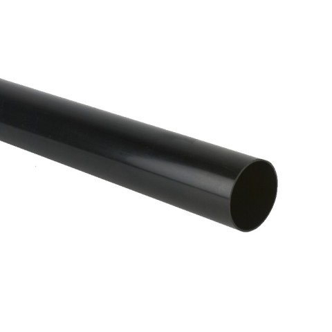 4M downpipe 68mm for deep style plastic guttering
