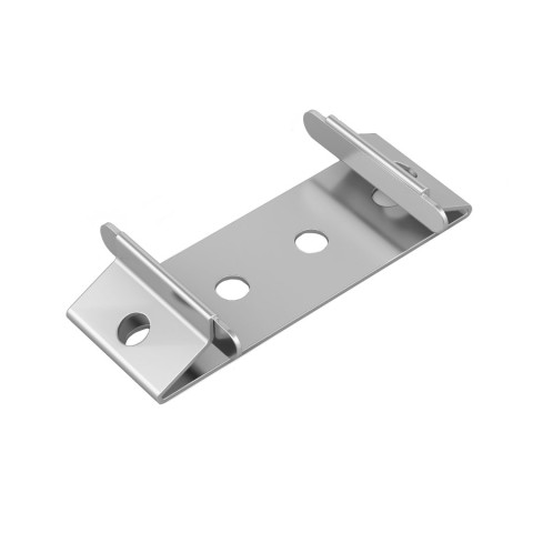 DuraPost capping rail clip BZP for use with DuraPost composite fencing