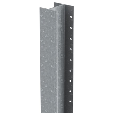 DuraPost classic post with a galvanised finish
