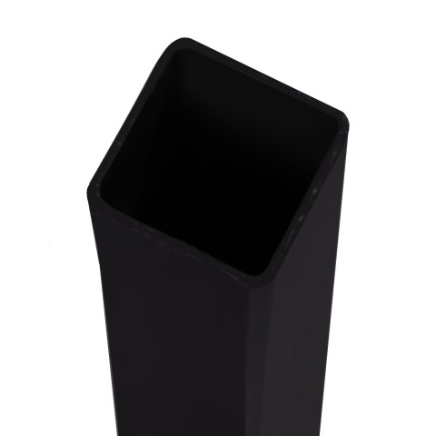 DuraPost 2.4m black gate/corner post for use with DuraPost fencing systems