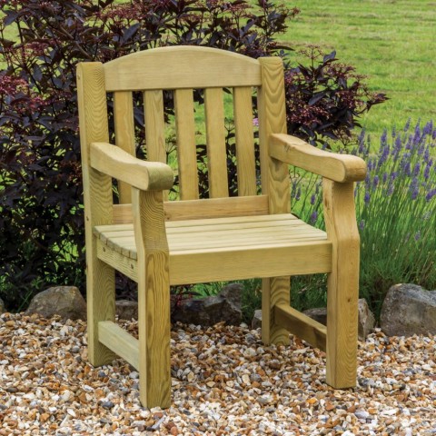 Zest Emily wooden garden chair