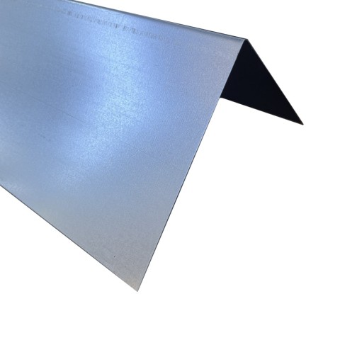 These galvanised flashings are 8" x 8" x 90°, and come in lengths of 8ft and 10ft
