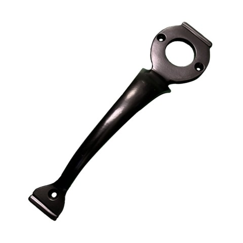 Gate mate black handle for wooden gates