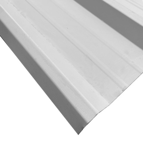 32/1000 0.7mm Goosewing Grey Plastisol roofing sheet