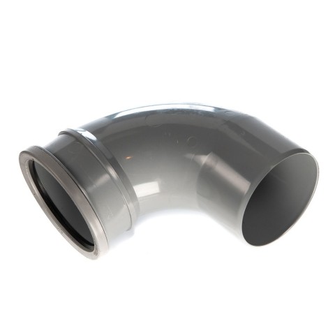 Downpipe bend 92 1/2° for 170mm plastic guttering