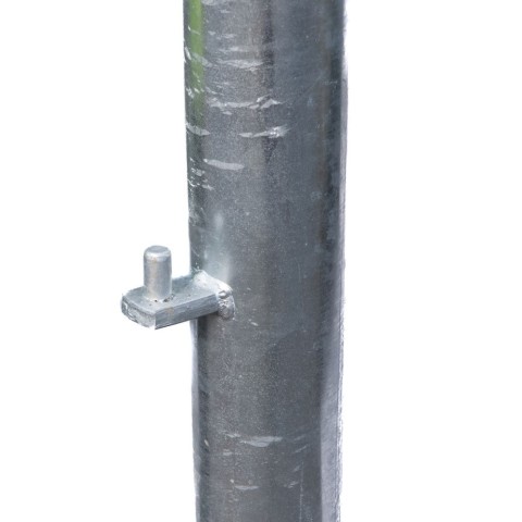 Metal gate post for 45" gates