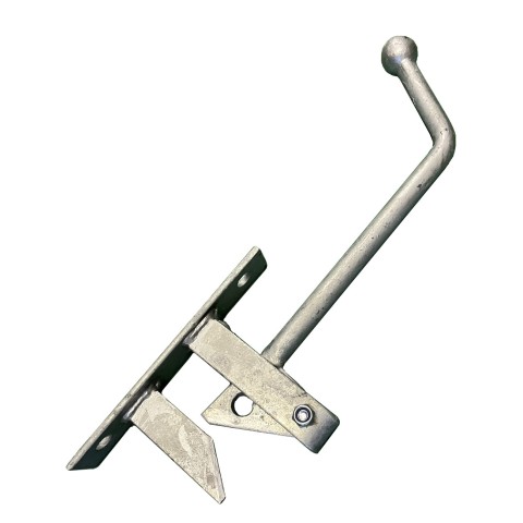 Hunting latch for wooden gates