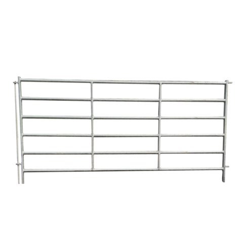 Galvanised metal cattle hurdle comes with one coupler