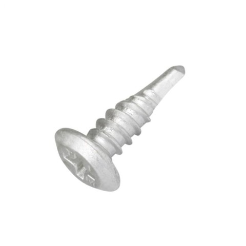 DuraPost pan head self drilling screw in silver for use with the DuraPost range