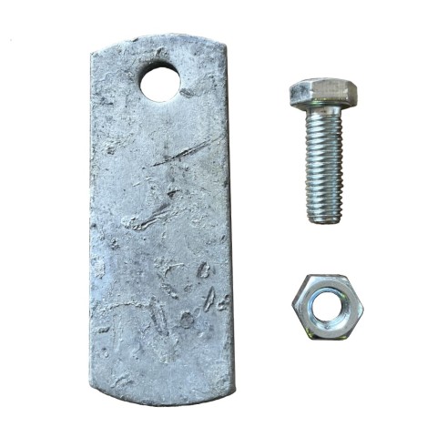 Pendulum flap for metal gate