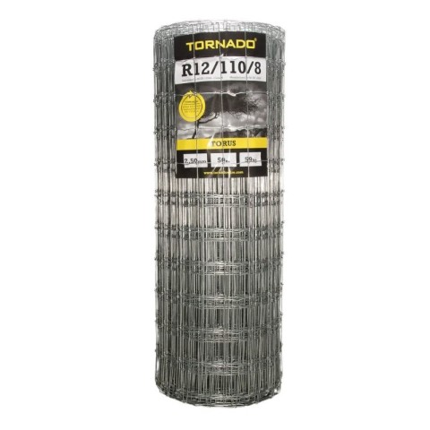 Tornado R12/110/8 galvanised high tensile horse net