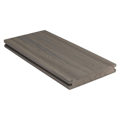 UltraShield PRO composite grooved decking 4.8m long in Lava Grey Colour