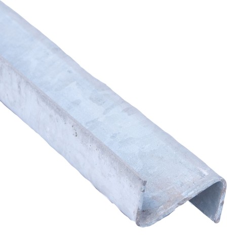 New Galvanized Z Post to Concrete In -1.5m