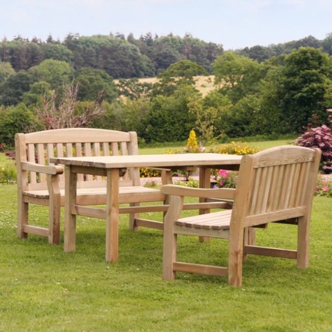 Zest Emily 4 seater outdoor dining set